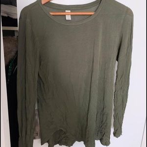 Olive green long sleeve